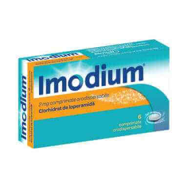 Imodium 2 mg x 6 Orodispersible Tablets – Diarrhea Treatment